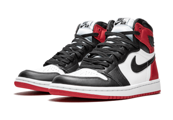 Nike Air Jordan 1 Black Red - Image 2